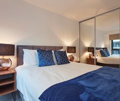 Charles Hope Birmingham City Apartments 1 Bedroom Apartment Bedroom.E