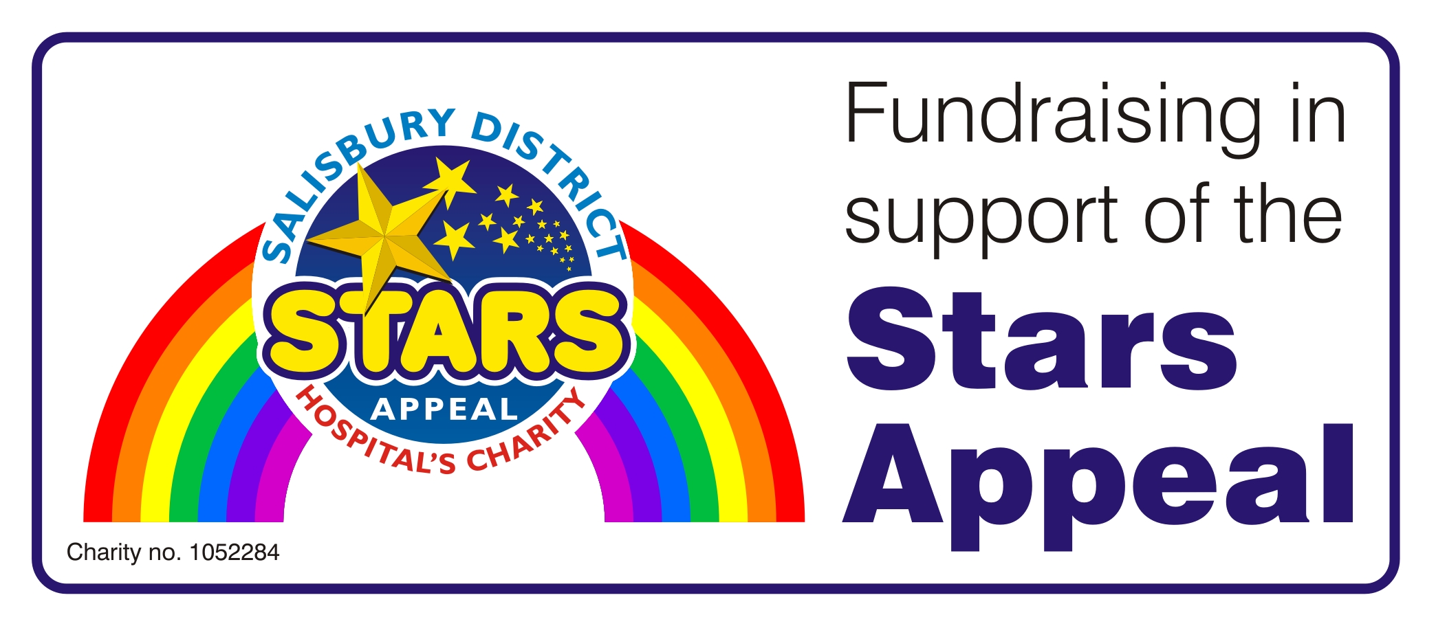 Stars Appeal Stars And Rainbow Logo Fundraising