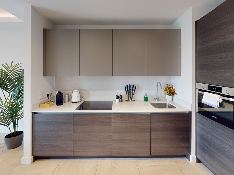 1 Bedroom 1 Bathroom C Kitchen