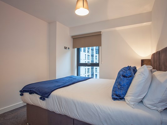 Charles Hope Birmingham City Apartments 2 Bedroom Apartment Bedroom.A