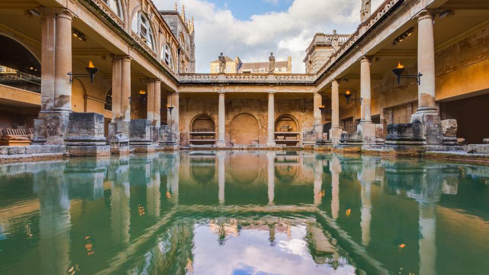 Roman baths found in Bath, England