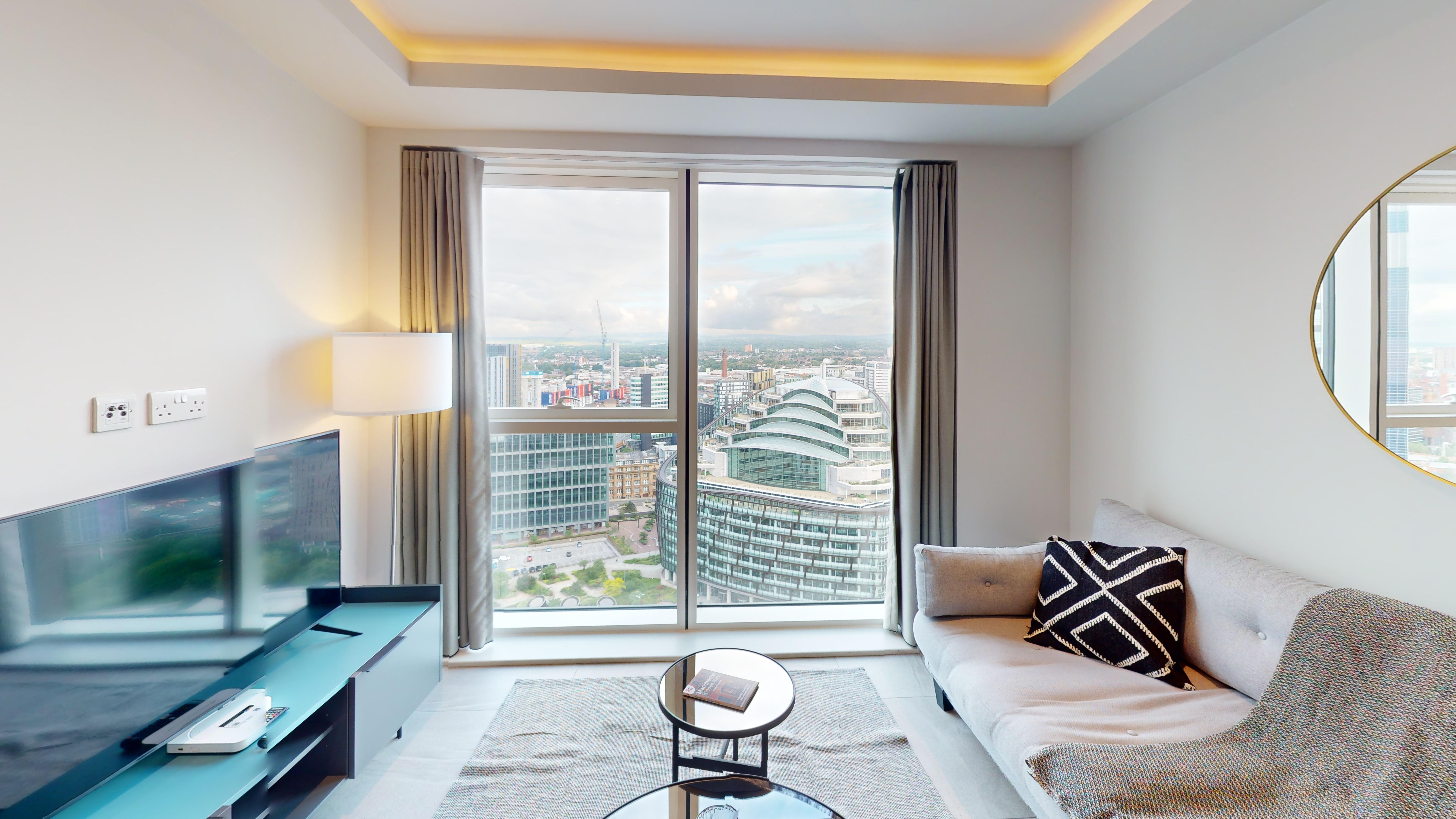 1 Bedroom 1 Bathroom B Living Room