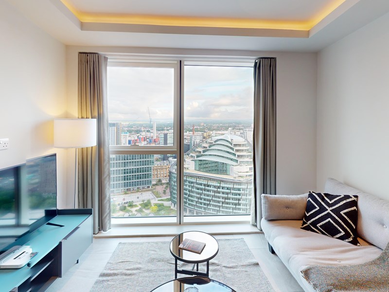 1 Bedroom 1 Bathroom B Living Room