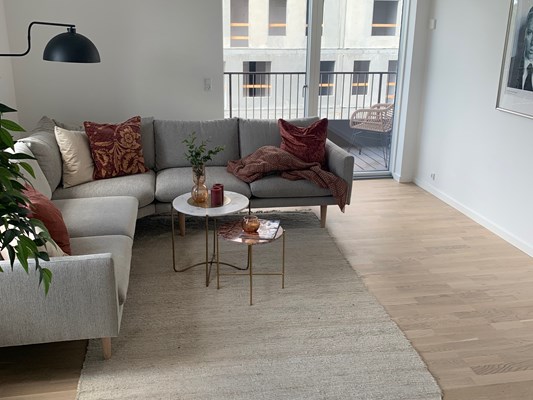 Charles Hope Copenhagen West 3 Bedroom Apartment Open Plan Lounge