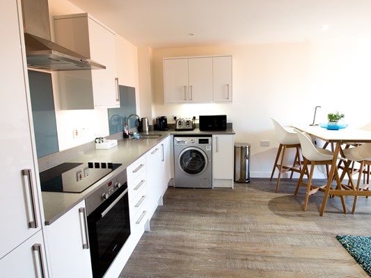 Charles Hope Southampton City Apartments 2 Bedroom Apartment Kitchen Diner