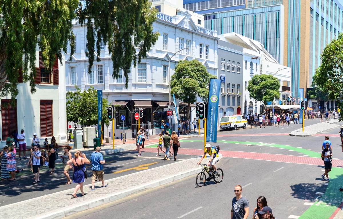 Bree Street during the day