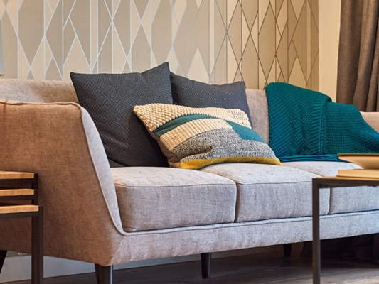 Charles Hope Apartments Birmingham Central One Bedroom Apartment Lounge