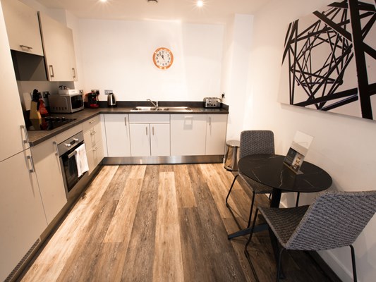 Charles Hope Apartments 1 Bedroom Apartment Kitchen Diner Area(1)
