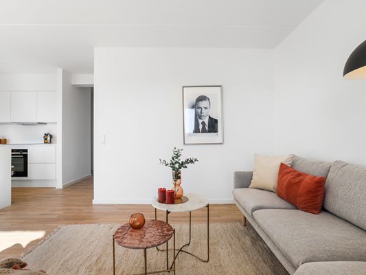 Charles Hope Copenhagen West 3 Bedroom Apartment Open Plan Lounge Kitchen