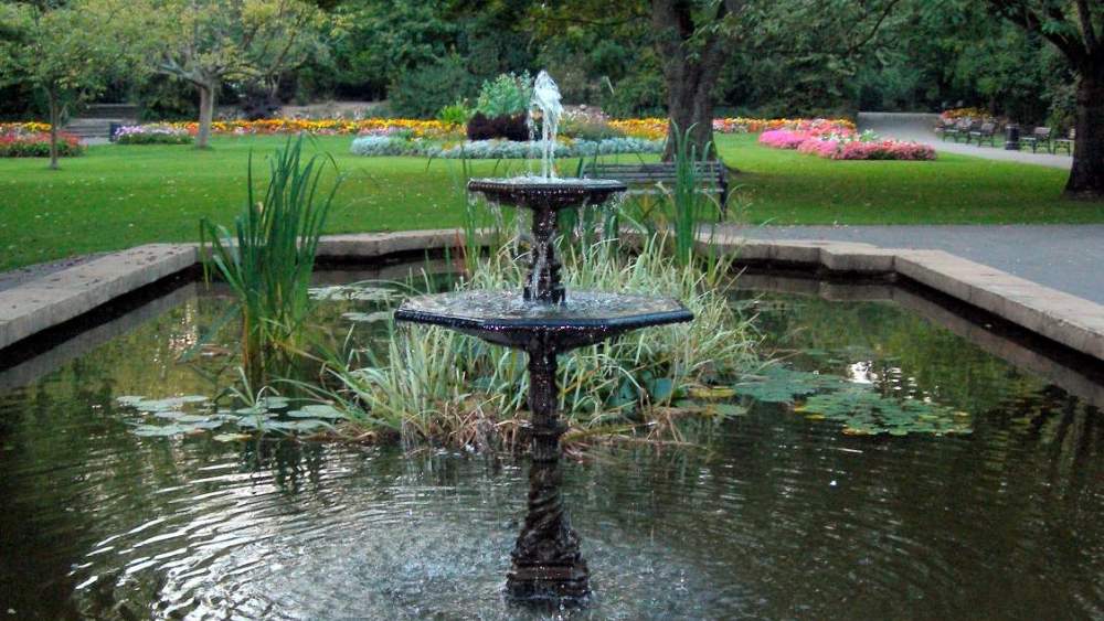 A Fountain found in Swindon Town Gardens