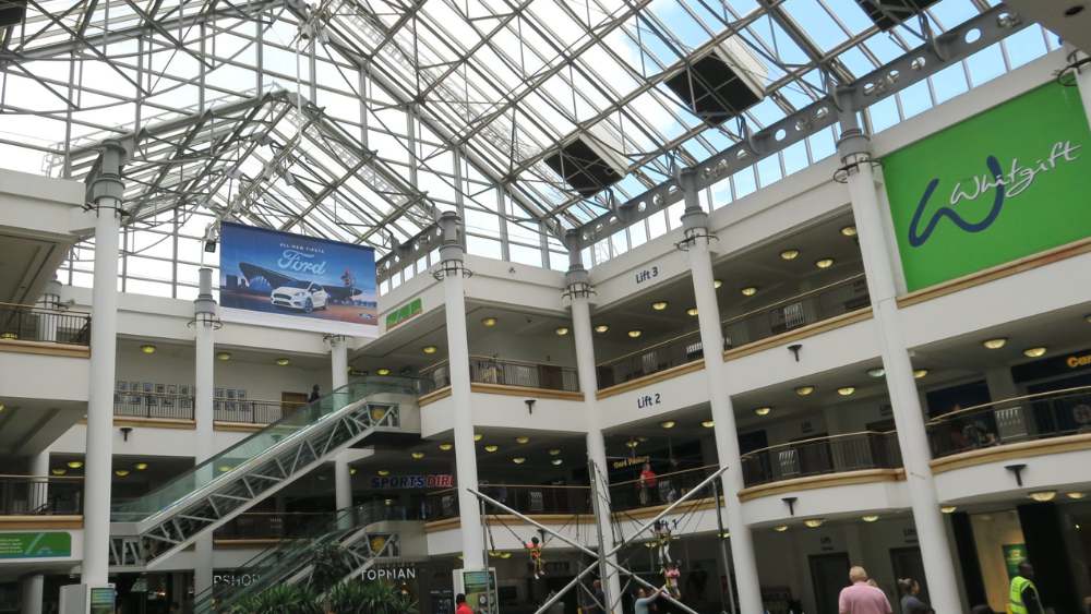 Interior of Whitgift Shopping Centre, Croydon