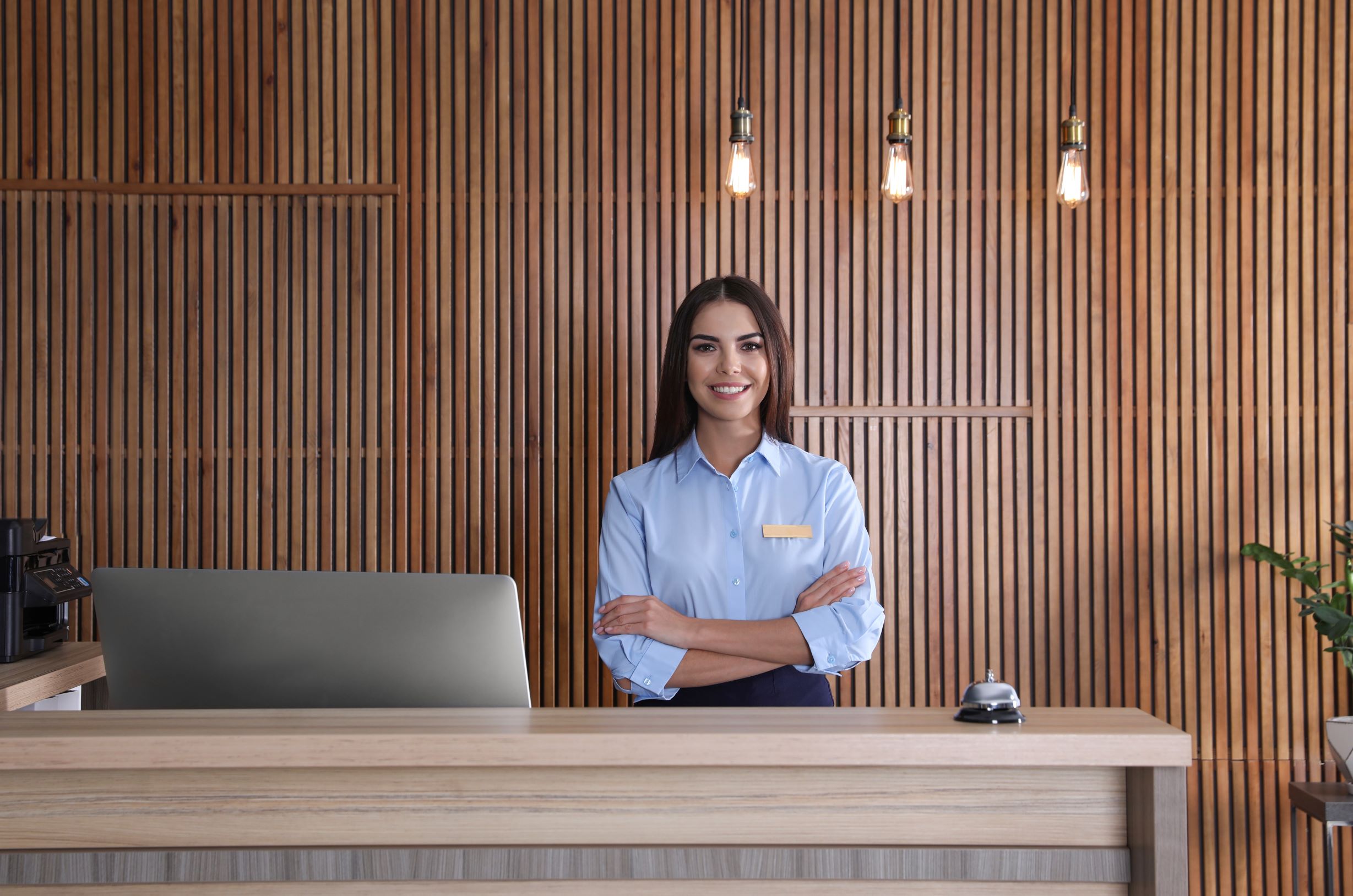 Charles Hope Reception Desk At This Property