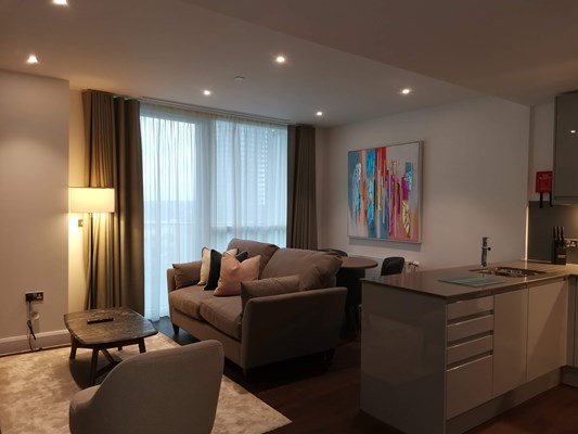 Charles Hope Canary Wharf Living Area2