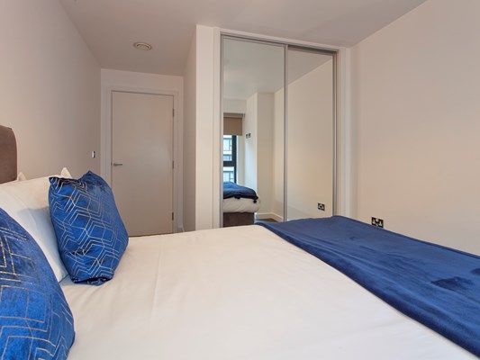 Charles Hope Birmingham City Apartments 1Bedroom Apartment Bedroom