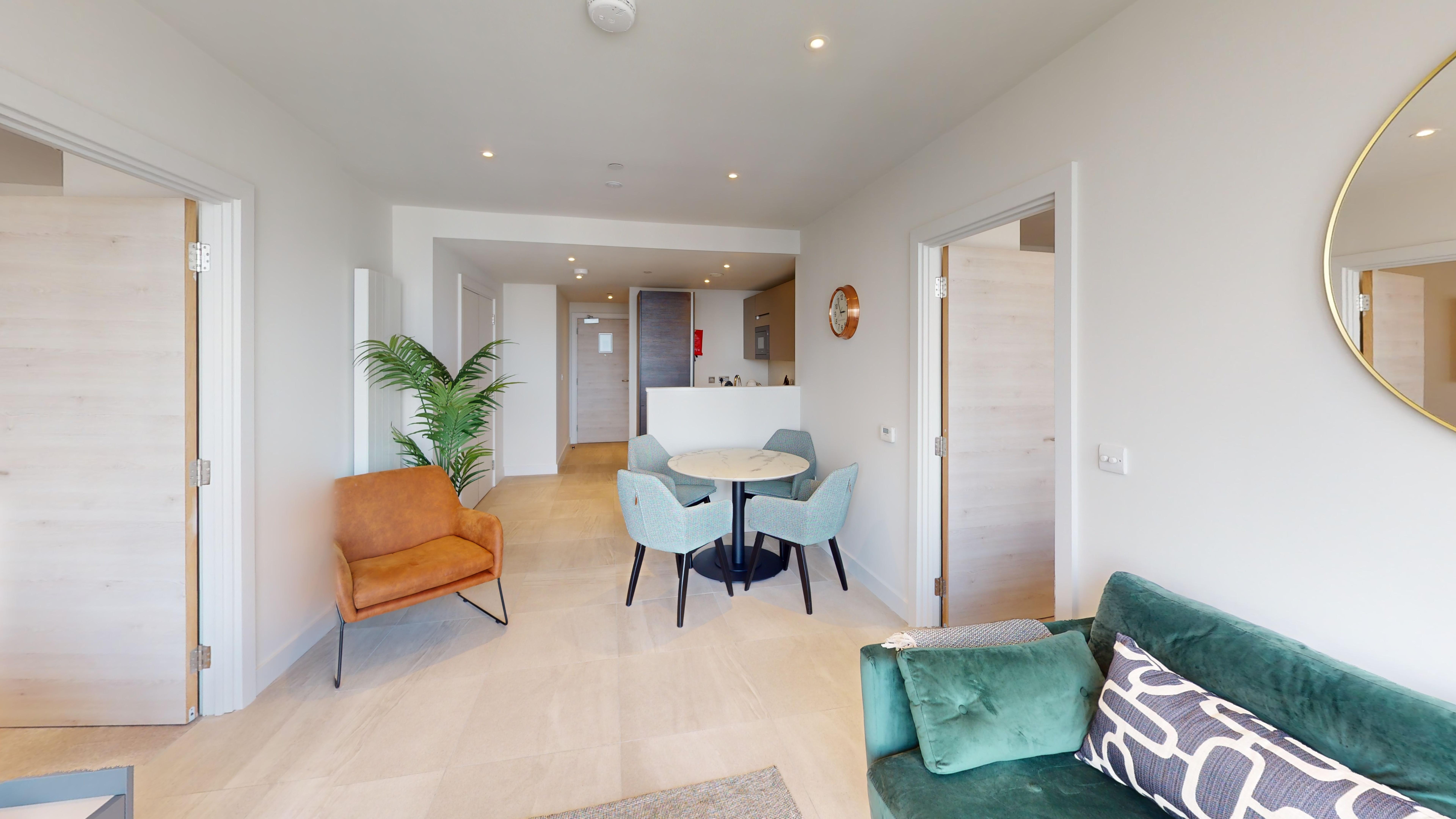 2 Bedroom 2 Bathroom Living Room