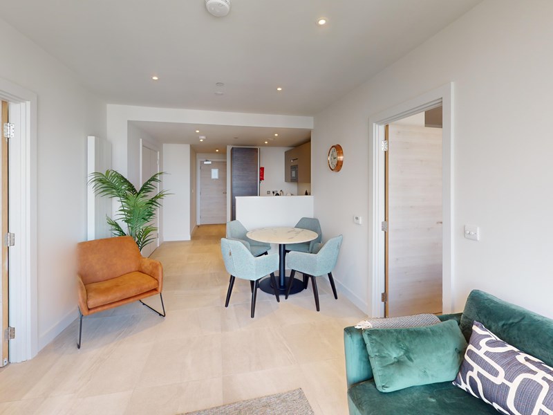 2 Bedroom 2 Bathroom Living Room