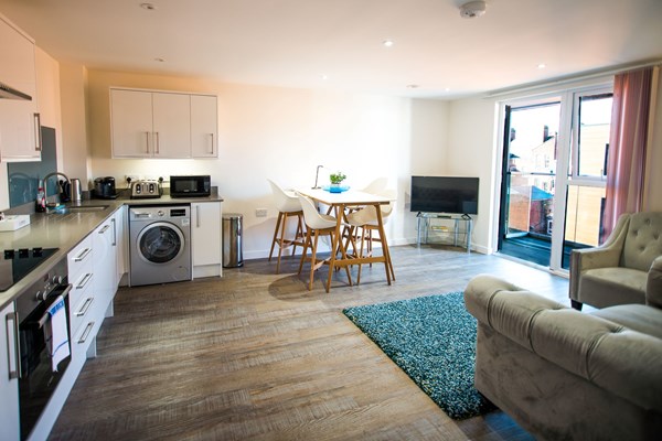 Charles Hope Southampton City Apartments 2 Bedroom Apartment Kitchen Lounge Diner