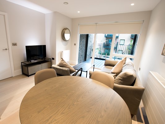 Charles Hope Heathrow North 1 Bedroom Apartment Open Plan Lounge Diner