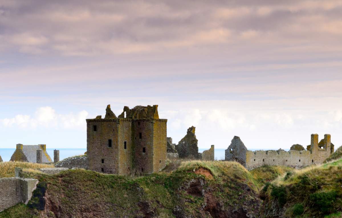 Dunnottar Castle in Aberdeen