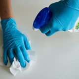 Charles Hope Apartments With Cleaning Supplies