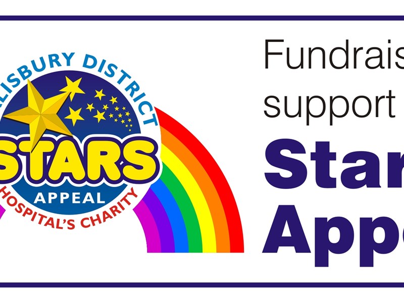 Stars Appeal Stars And Rainbow Logo Fundraising